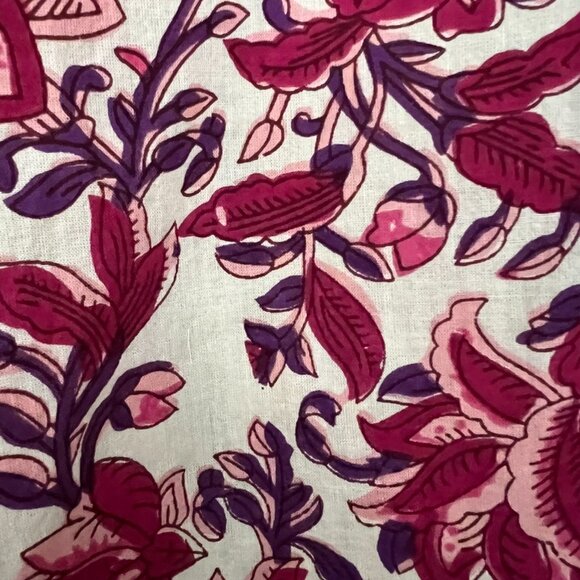 Evereve Ari Ruffle Collar Floral Print Blouse  SZ Small NEVER WORN - Picture 16 of 16